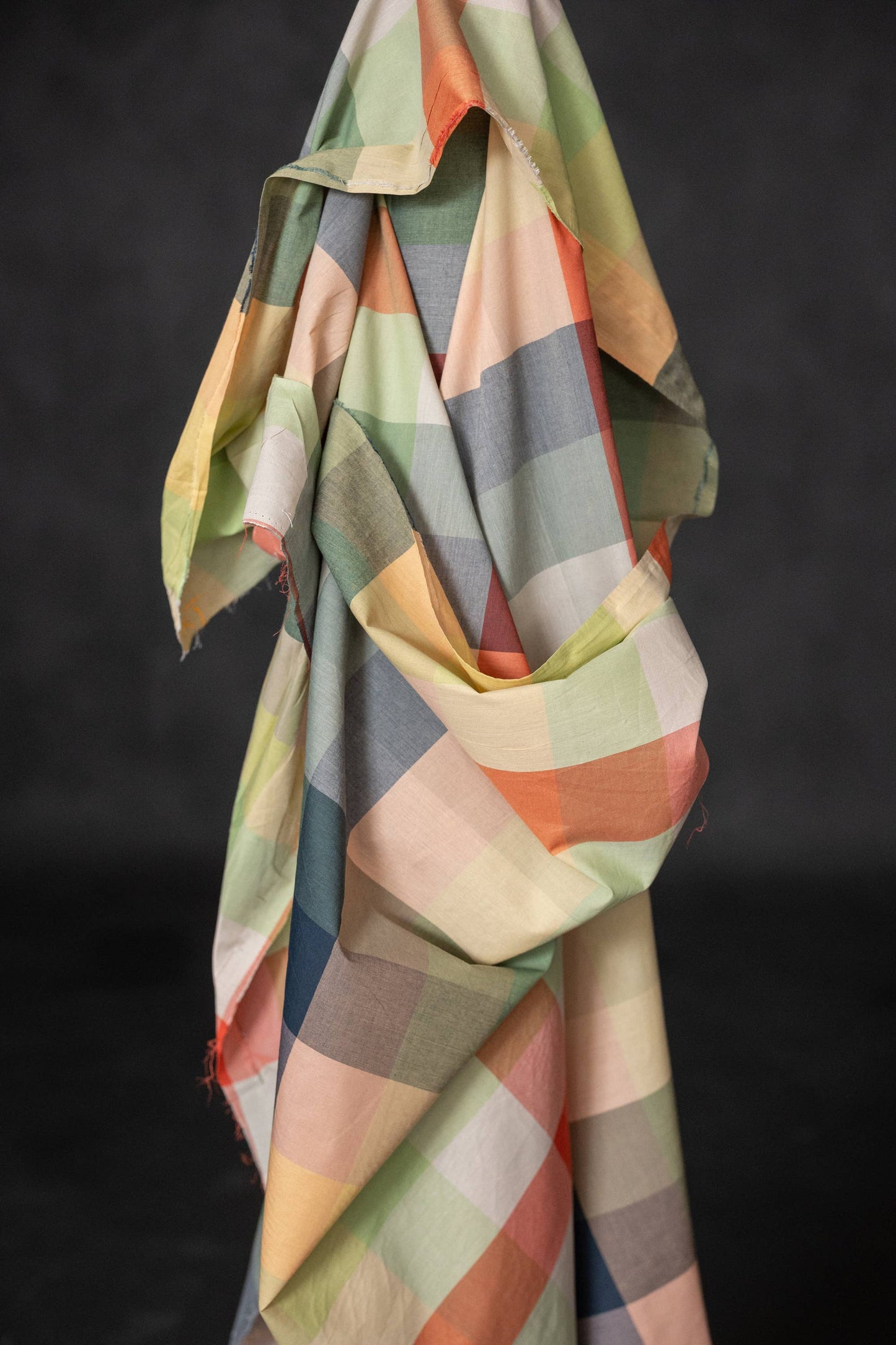 Merchant & Mills Pixel Watercolour - Organic Cotton Check