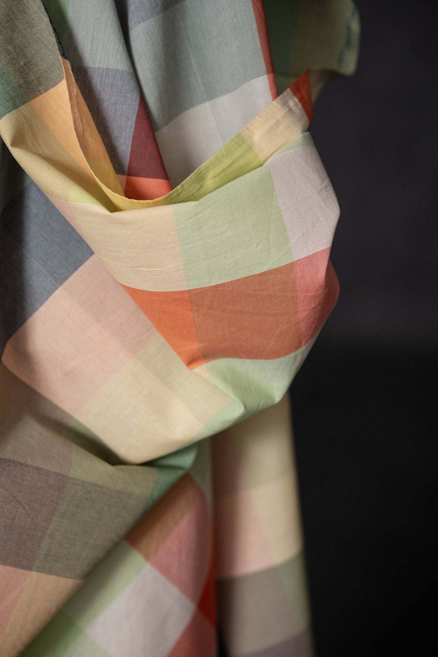 Merchant & Mills Pixel Watercolour - Organic Cotton Check