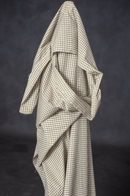 Merchant & Mills Artichoke Watercolour - Organic Cotton Check