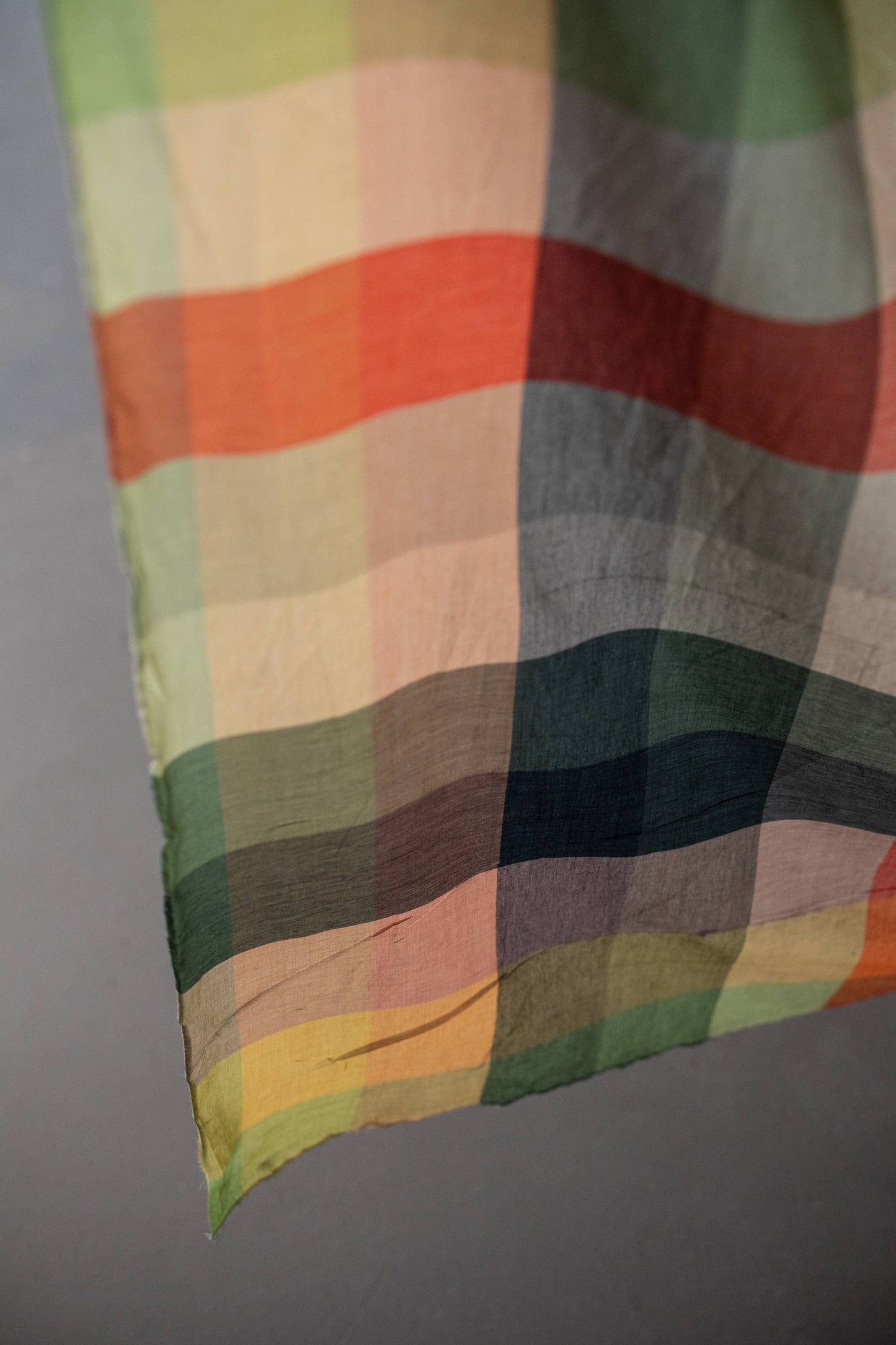 Merchant & Mills Pixel Watercolour - Organic Cotton Check