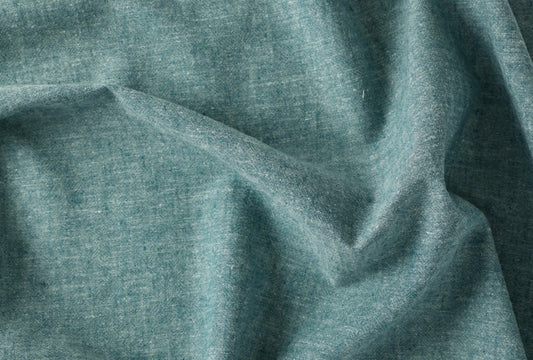 Hemp/Organic Cotton Chambray - Pacifica
