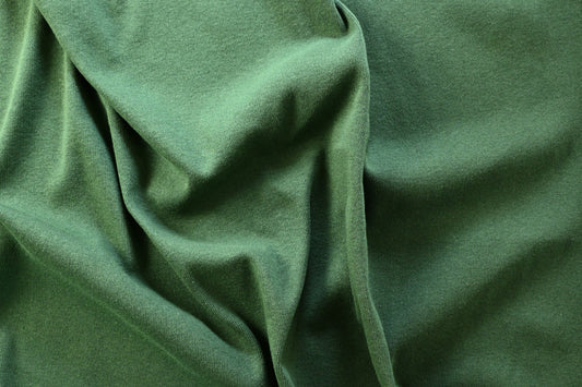 Deadstock Cotton Rib Knit - Green