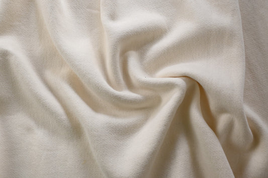 Deadstock Cotton Sweatshirt Fleece - Natural
