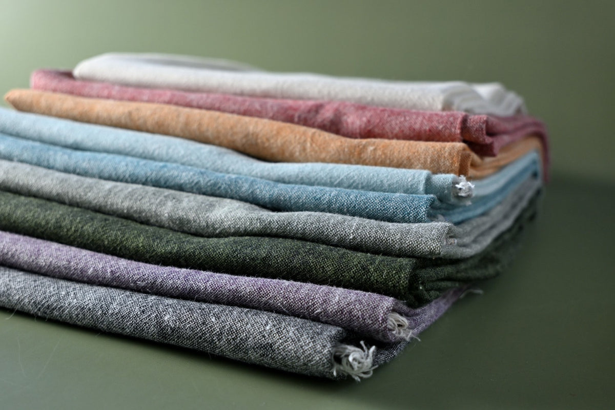 Hemp/Organic Cotton Chambray - Natural